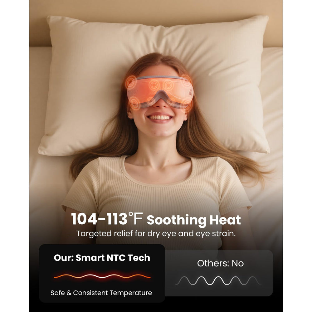 Whisper-quiet motor supports peaceful sessions for rest or work.