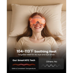 Whisper-quiet motor supports peaceful sessions for rest or work.