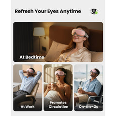 BOB AND BRAD EyeOasis 2 foldable design fits in a bag.