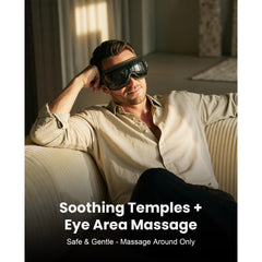 EyeOasis 2 Plus heat helps soothe tired eyes for daily comfort.