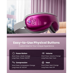 BOB AND BRAD EyeOasis 3 dual heat settings for soothing dry eyes.