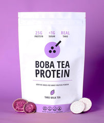 Boba Tea Protein lactose-free gluten-free soy-free formula supports sensitive diets.