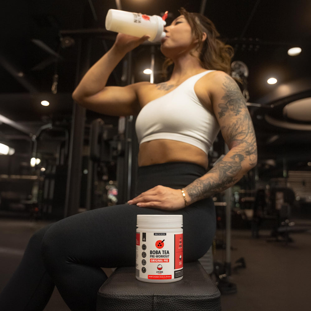Boba Tea Protein Lychee third-party tested for quality and safety.