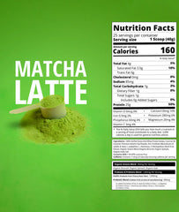 Boba Tea Protein Matcha Latte mixed in a glass for a creamy, low-carb drink.