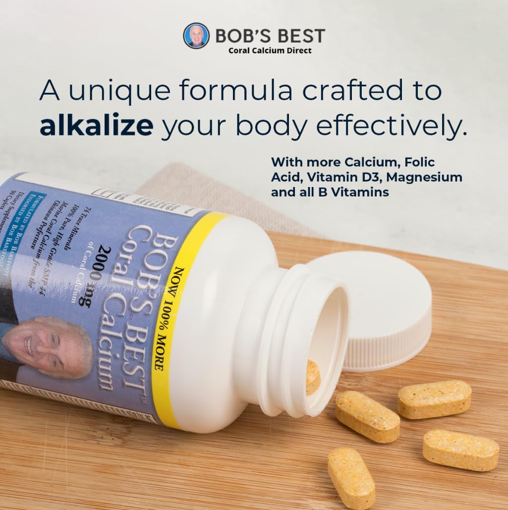 Natural mineral profile image emphasizes trace minerals with coral calcium