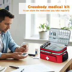 Boczif first aid kit bag is suitable for home, travel, and outdoor readiness