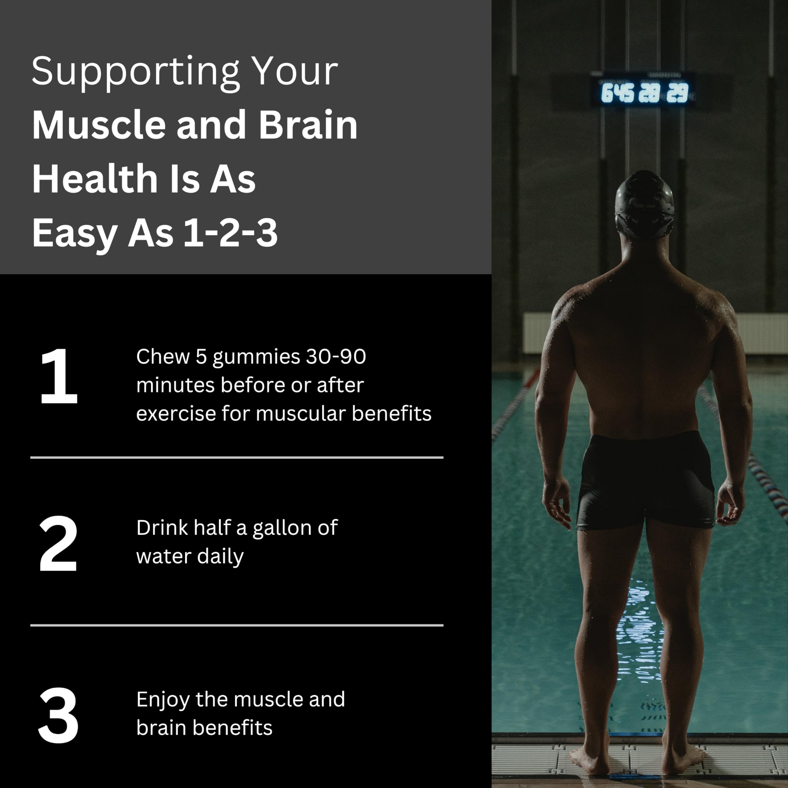 Bod Creatine Gummies label highlights GMP certification and third‑party testing.