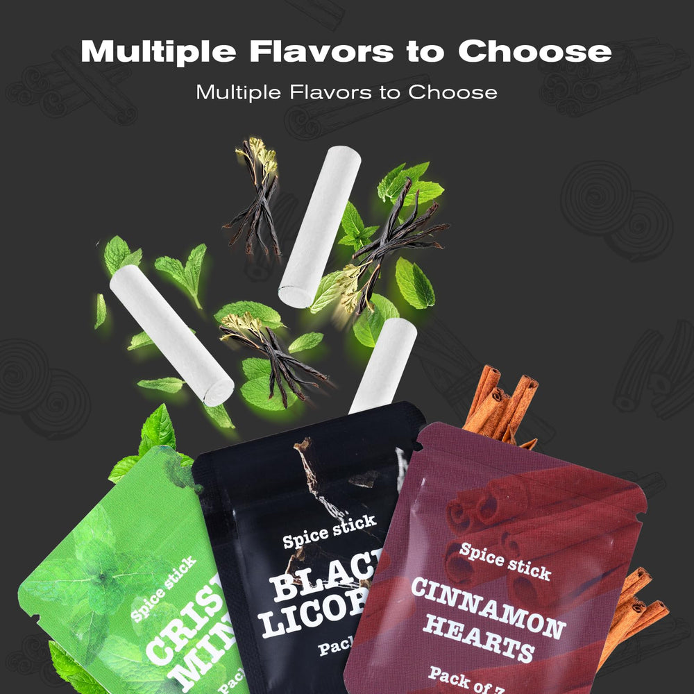 Boderi black licorice cores emphasize bold flavor for on the go moments