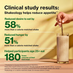 BODi Shakeology fiber-rich formula for satiety and energy.