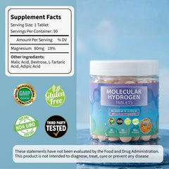 Glass of water infused with BODY C.E.O. tablets for natural energy support.