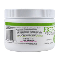 Body Force Colon Formula ingredients close-up featuring aloe, ginger, and citrus flavonoids for soothing detox options
