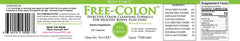Body Force Colon Formula label design emphasizes natural ingredients and gentle detox benefits