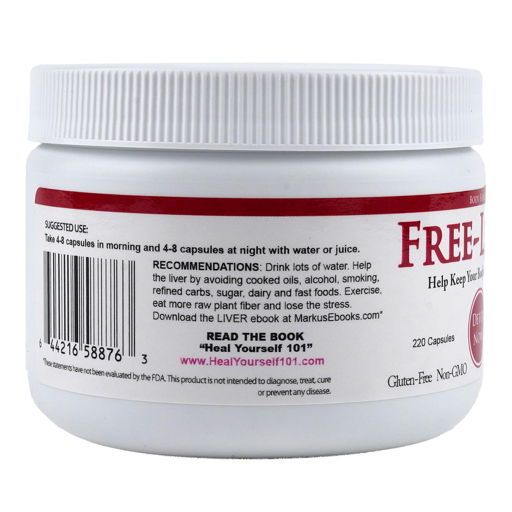 Dispensed capsules from Body Force bottle for easy daily dosing.
