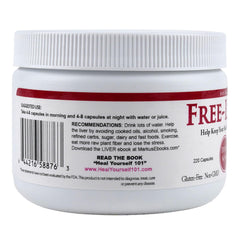 Dispensed capsules from Body Force bottle for easy daily dosing.