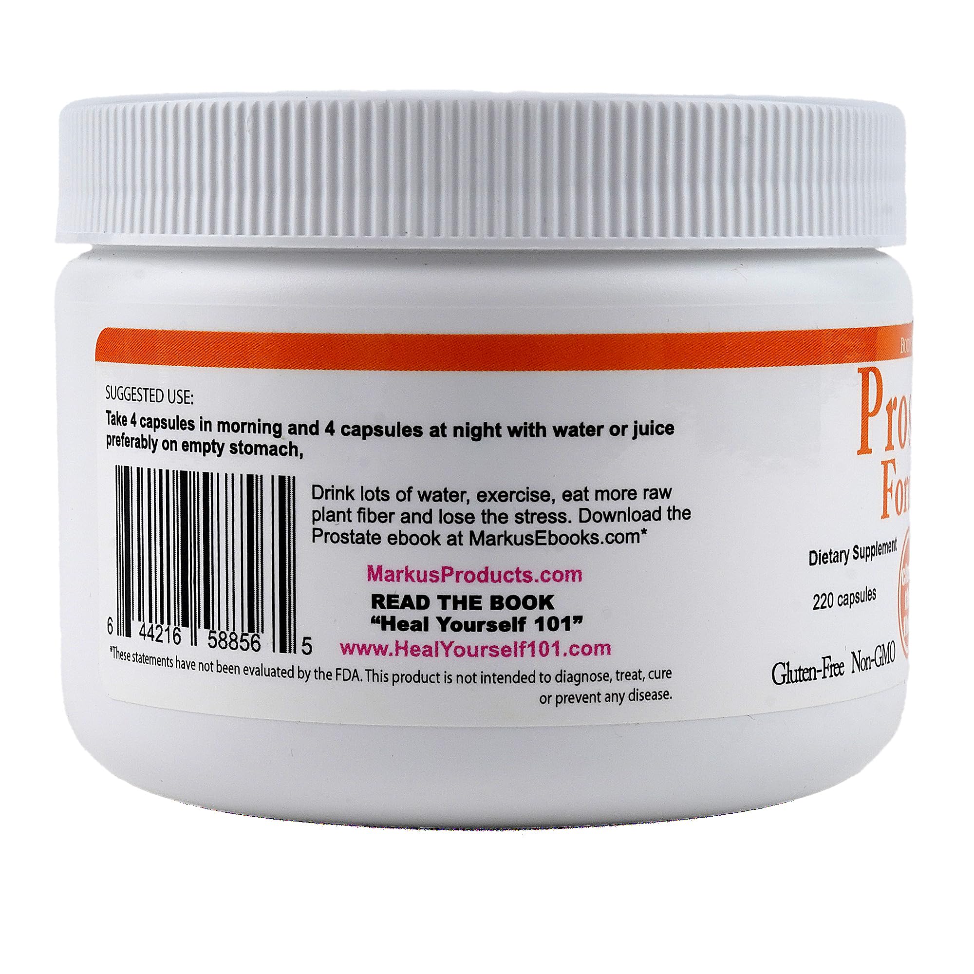 Body Force Prostate Formula label view signaling product transparency and quality.