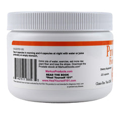 Body Force Prostate Formula label view signaling product transparency and quality.
