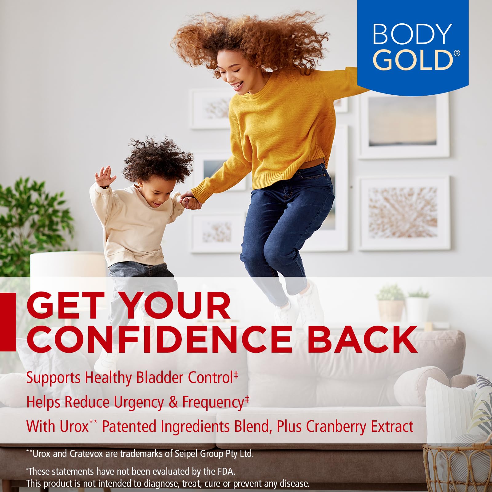 Body Gold Urox bladder-support blend with Lindera Horsetail Caper