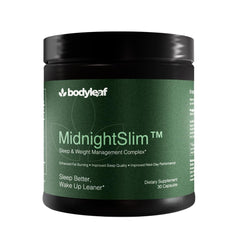 Body Leaf MidnightSlim bottle front for nighttime support.