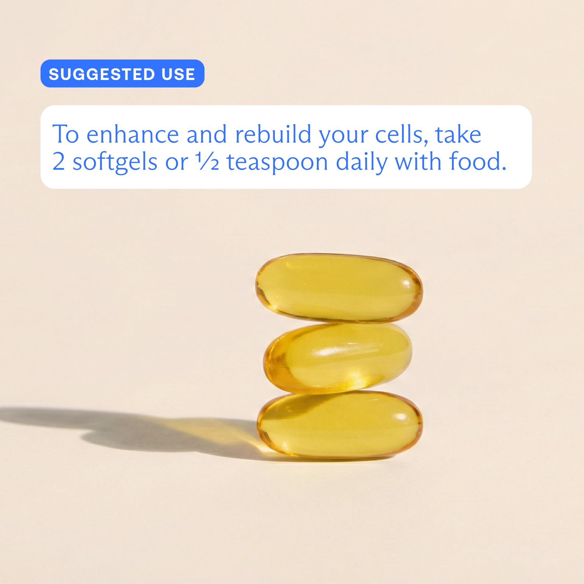BodyBio Balance Oil packaging showing third-party testing seal for quality
