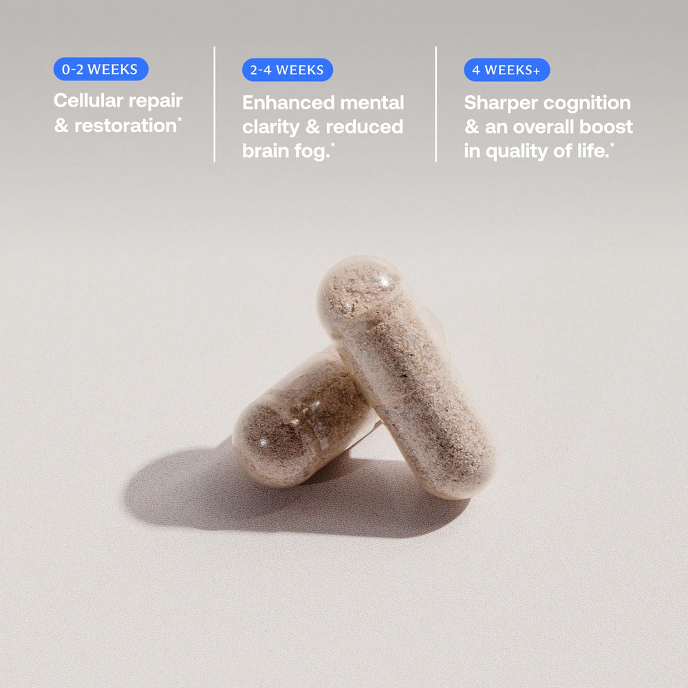 BodyBio Calm bottle held in hand for on-the-go stress support