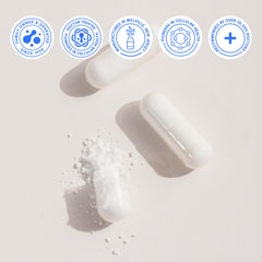 BodyBio Liposomal Vitamin C Quali-C ingredients close-up emphasizing purity