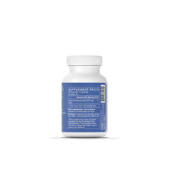 Close-up of BodyBio TUDCA capsules highlighting dosage and clean formula.