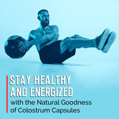 BodyBoost Colostrum Capsules added to oats illustrates versatile morning routine.
