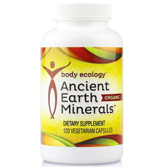 Body Ecology Ancient Earth Minerals bottle shown for daily mineral support