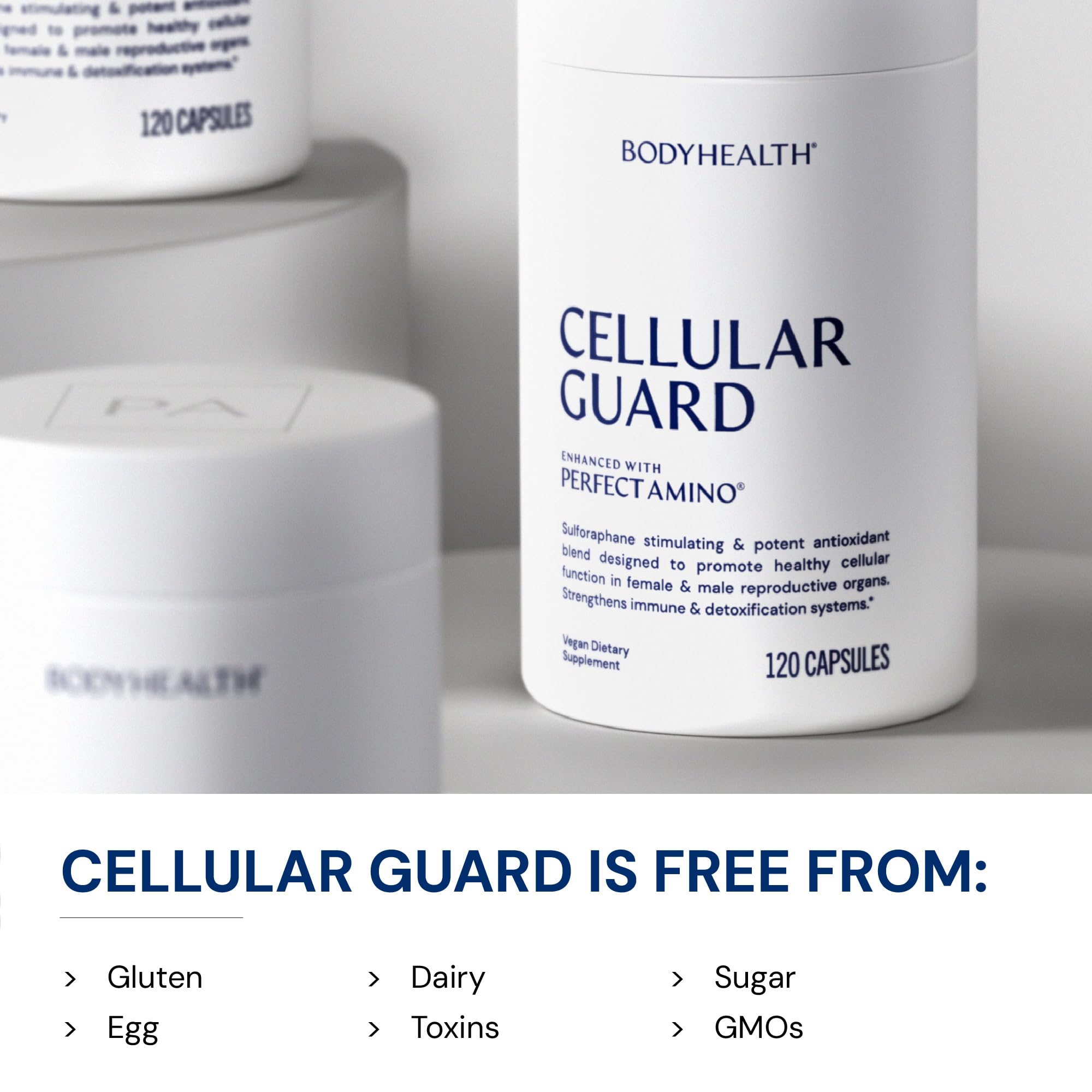 BodyHealth Cellular Guard package on a kitchen counter for daily use