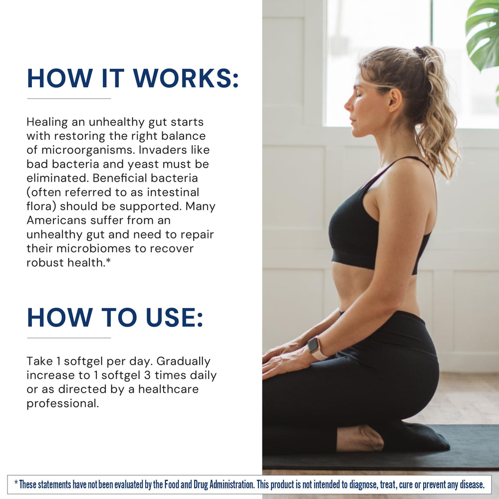 BodyHealth Gut Defense packaging on display illustrating Paleo and Keto-friendly attributes.