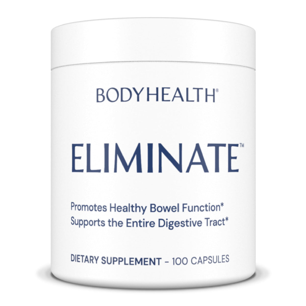 BodyHealth Intestinal Cleanse bottle showcasing herbal formula for gentle detox and daily wellness.