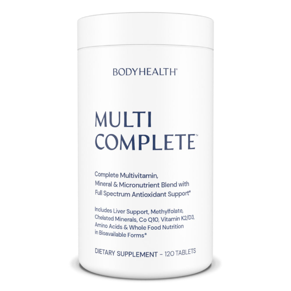 BodyHealth Multi Complete bottle front for daily wellness