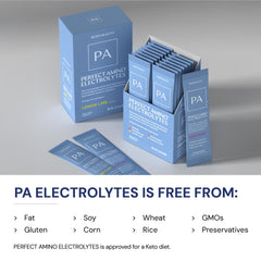 BodyHealth PerfectAmino powder dispense demonstrates portability for gym sessions.
