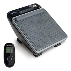BodyMed Foot Massager remote control enables convenient, hands-free session control.