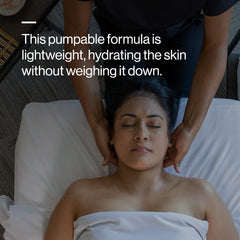 Arnica extract and Jojoba enhance skin feel during massage.