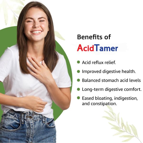 Bodymune AcidTamer daily-dosing scene with water highlights effortless wellness ritual