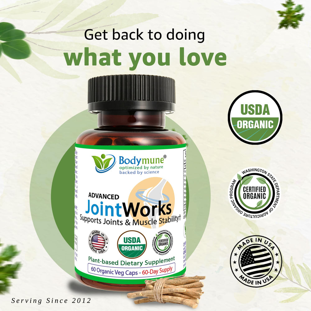 Bodymune vegan non-GMO seal emphasizes clean label ingredients.