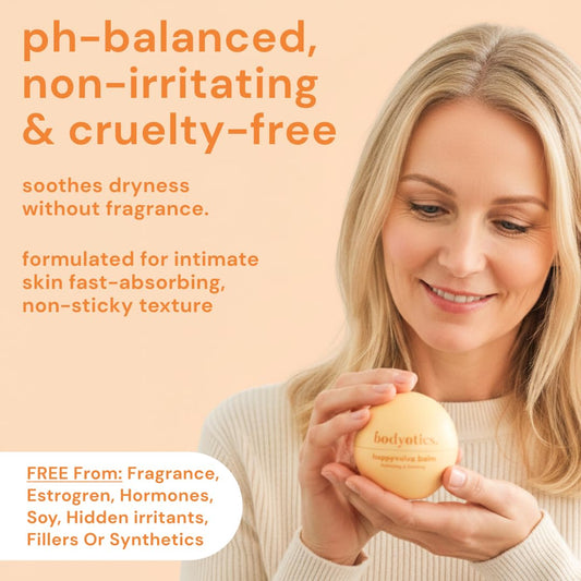 Bodyotics Vulva Balm application ritual for daily intimate care