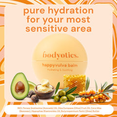 Bodyotics Vulva Balm olive fruit oil hydrates vulvar area