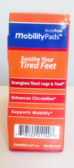 BodyPure Mobility Circulation Patches in use during a calm evening routine.