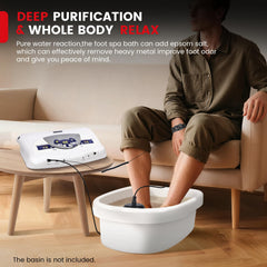 Boeetech home spa relaxation setup for daily foot rejuvenation.