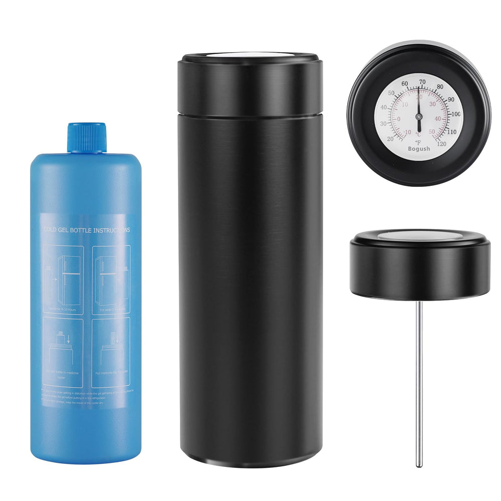 Bogush insulin pens travel case holds 6-8 pens for on-the-go needs.