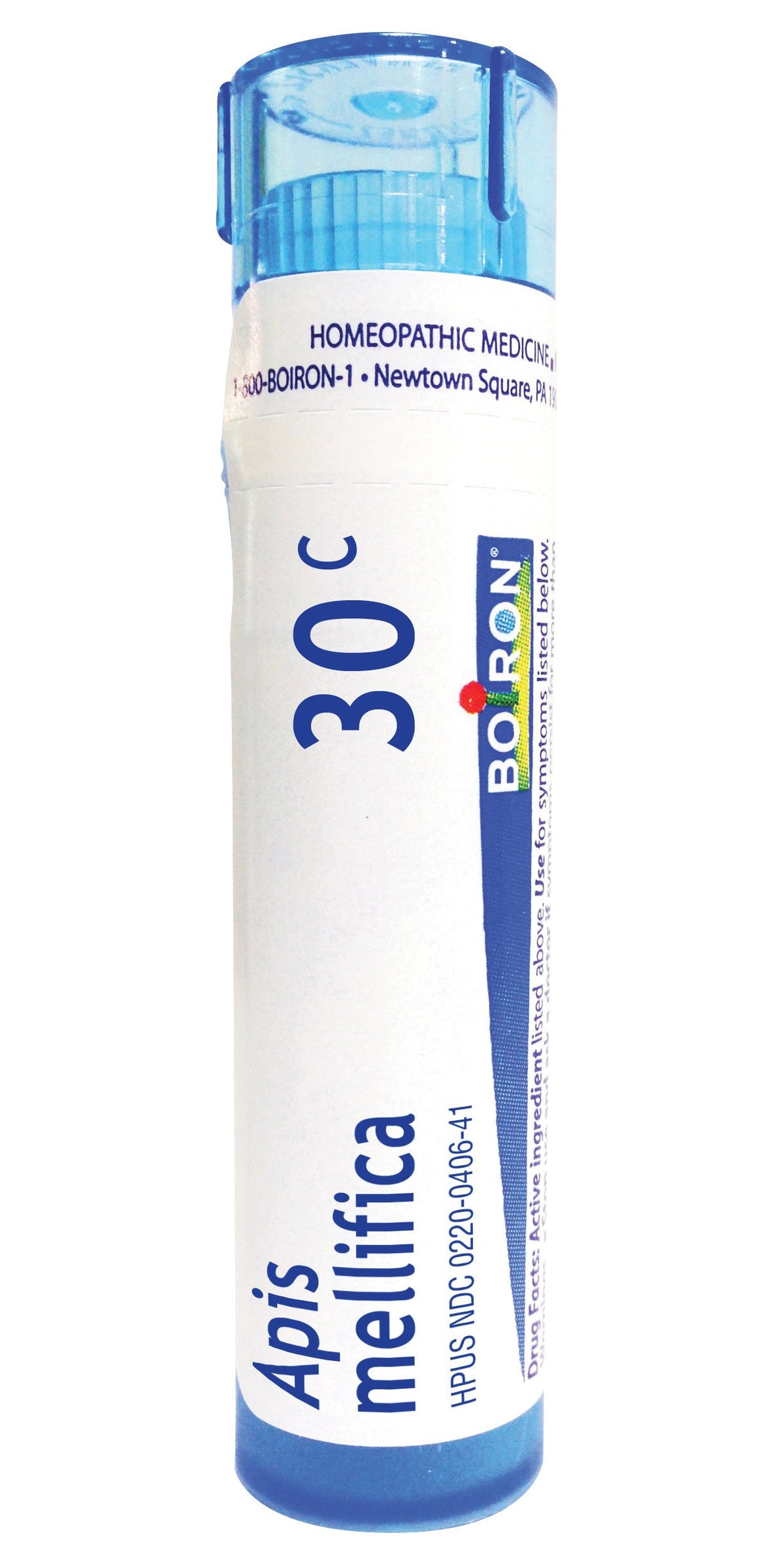 Boiron Apis Mellifica 30C pellets for insect bite relief