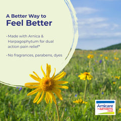 Boiron Arnicare Arthritis Cream fragrance-free label signals gentle, skin-friendly use.