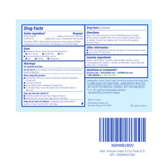Boiron Arnicare Cream label shows fragrance-free formula