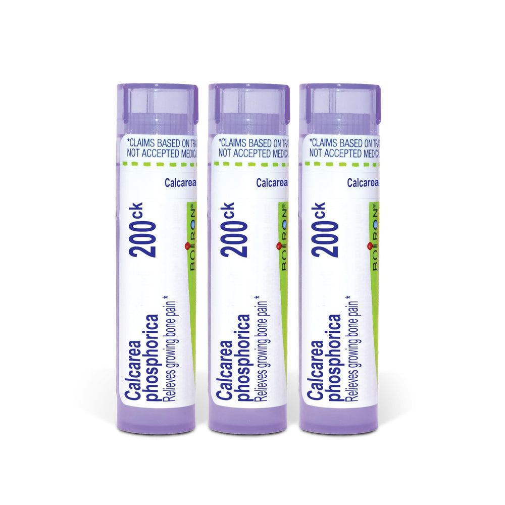 Boiron Calcarea Phosphorica 200ck tubes dispensing for on-the-go use