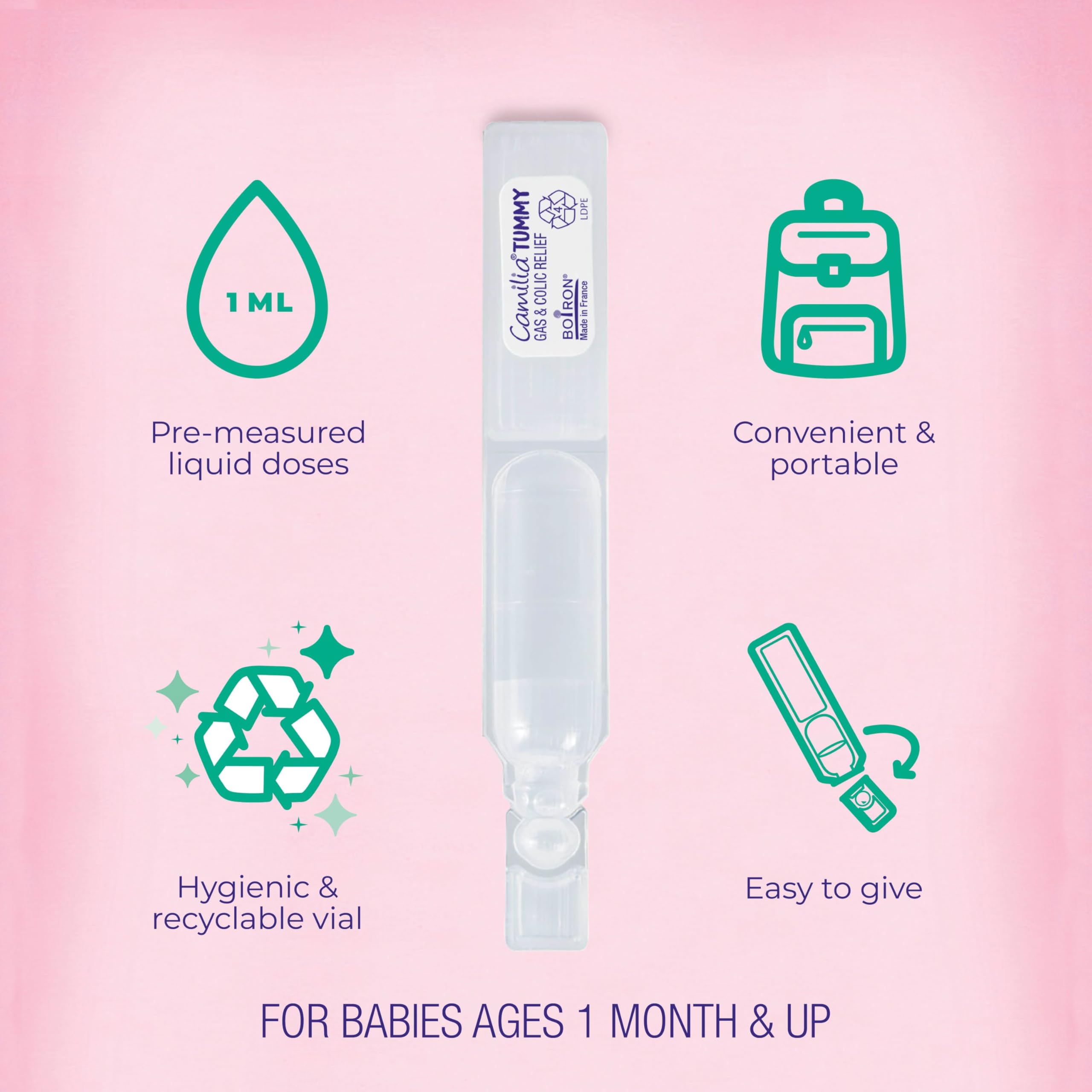 Boiron Camilia Tummy clear tasteless drops