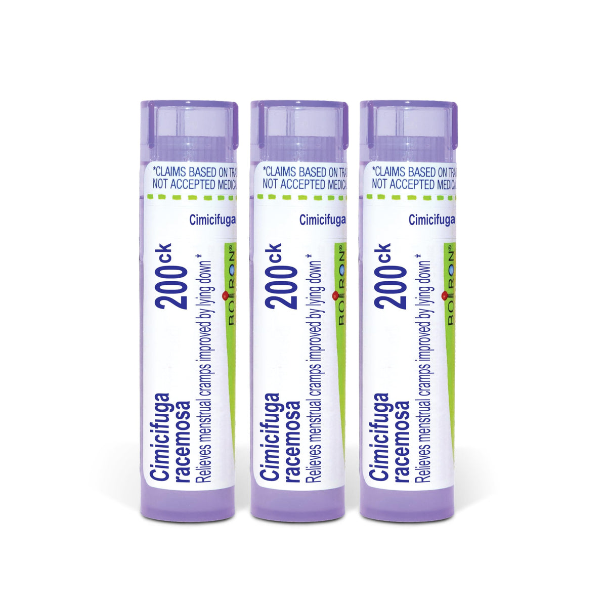 Boiron Cimicifuga Racemosa 200CK tube pellets ready for use.