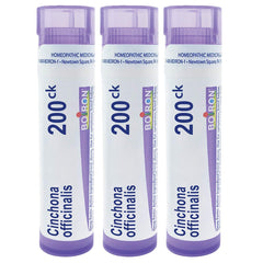 Boiron Cinchona Officinalis 200ck pellets in a tube for on-the-go use
