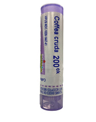 Coffea Cruda 200CK pellets dissolve under the tongue for fast use